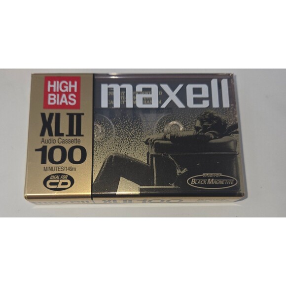 Cassette Tape Lot of 10 Sealed 7 TDK D60 High Output 3 Maxell High Bias XLII - Picture 2 of 13